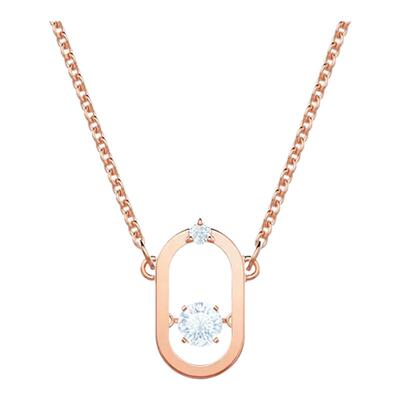 施华洛世奇Una  圆形切割项链小众轻奢配饰女高级感气质饰品