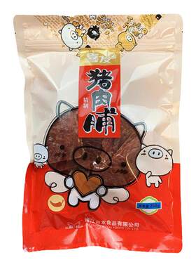 靖江特产喜友猪肉脯散装付片500g