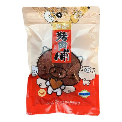 靖江特产喜友猪肉脯散装付片500g