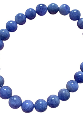 天然坦桑石手链海洋之心坦桑尼亚