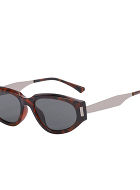 近视猫眼UV400可配度数墨镜女