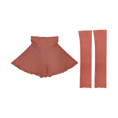 花边罗纹短裤保暖长护腿专业芭蕾