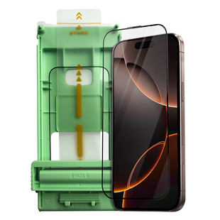 haolocm适用苹果16promax钢化膜iPhone16手机膜17全覆盖高清3D热弯防摔贴膜16Pro玻璃保护膜15前屏幕plus配件