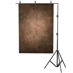 棕色褐色咖色复古油画背景布摄影产品人像美食道具