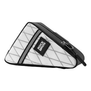 洛克兄弟公路自行车三角包横梁挂包小布折叠车工具收纳包骑行装备