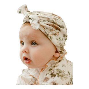 Oak Family新生儿护囟门帽夏季0一3月初生婴儿帽子可爱宝宝胎帽