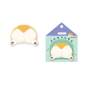 日本sunstar太阳星动物肥臀造型减压本学习便签本可爱书页标签纸