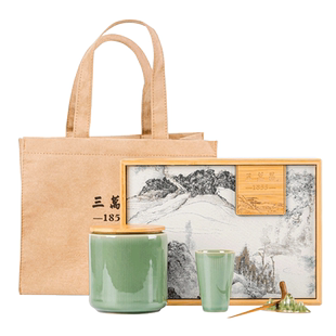 三万昌茶后礼盒明前头采绿茶2025正宗洞庭碧螺春新茶高档特级茶叶
