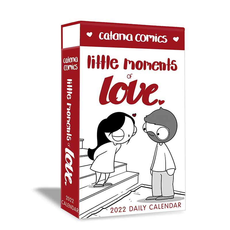 【现货】Catana Comics Little Moments of Love 2022 Deluxe Day-to-Day Calendar， 英文原版图书籍进口正版 Catana Chetwynd日