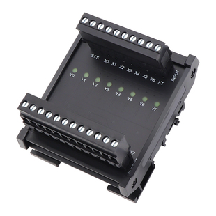 光耦隔离PLC直流输出放大板模块4816路无触点固态继电器模组24Vdc