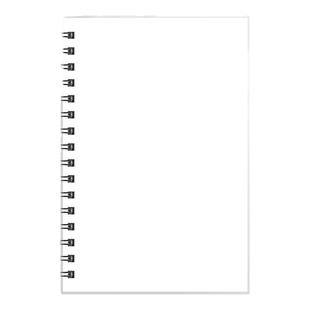 A6/A5/B5/A4双线环笔记本学习办公本子大学生考研横线pp线圈本日记本厚空白记事本方格本简约ins风笔记本