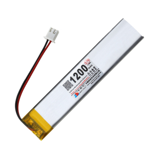 中顺芯602096无线键盘LED照明灯3A大电流聚合物锂电池3.7V1200mAh