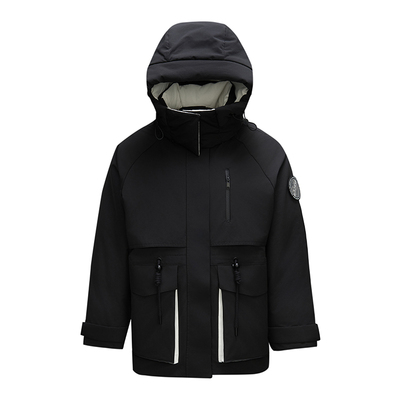 森马防雨防油防污防风羽绒服女