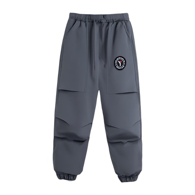 雅鹿东北一件过冬儿童滑雪羽绒裤