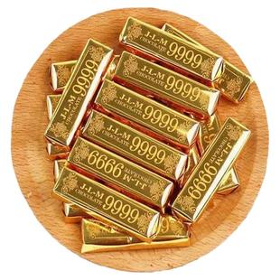 【厂家直销】醇黑巧克力金币元宝巧克力蛋糕装饰结婚庆摆件喜糖果