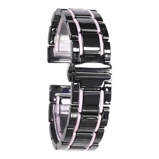 代用表带白色陶瓷男女手表芙丽天唆天王dw浪琴卡K西欧表带链配件