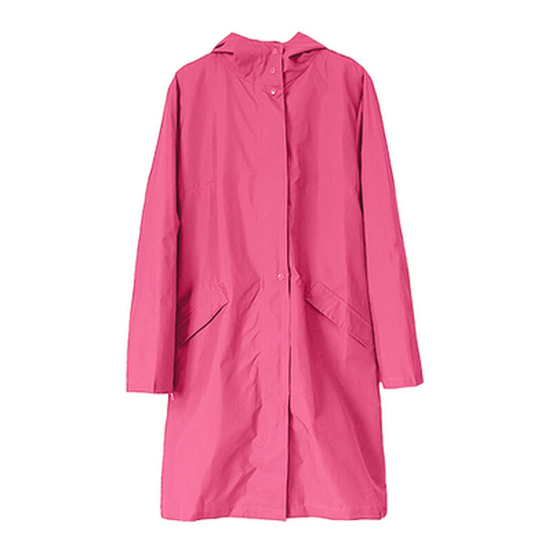 时尚雨衣韩版轻薄透气风衣女士雨衣防水外套户外徒步旅游连体雨披