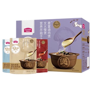 麦富迪姬松茸肉煲营养餐包猫零食湿粮补水猫罐头成幼猫咪70g*10包