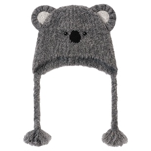 九木杂物社狗富贵围巾手套帽女秋冬针织护耳帽渔夫帽帽子新年礼物