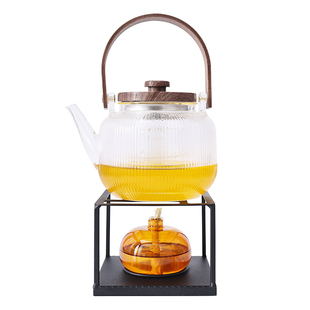 玻璃温茶器户外酒精炉套装家用室内酒精炉套装茶道配件酒精灯酒精