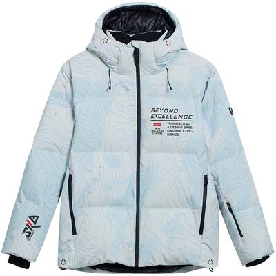 HALTI鹅绒羽绒服3M棉保暖男士