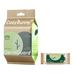 【便携装】cozybunny除病毒湿巾迷你便携0无酒精甲乙流病毒消杀菌