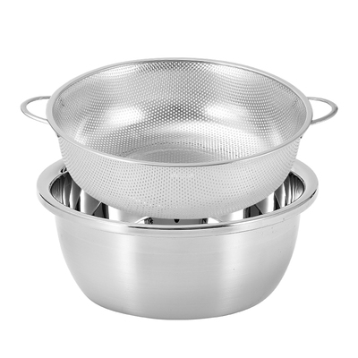 不锈钢厨房洗米篮密孔沥水菜
