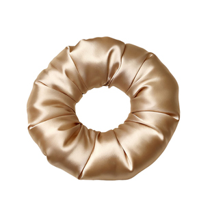 臻姿~明星同款真丝枕头发圈22姆米桑蚕丝有填充大肠圈睡出大波浪