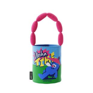 UOOHA多巴胺粗拎手提包女生可爱流行随行便携新款儿童高颜值包包