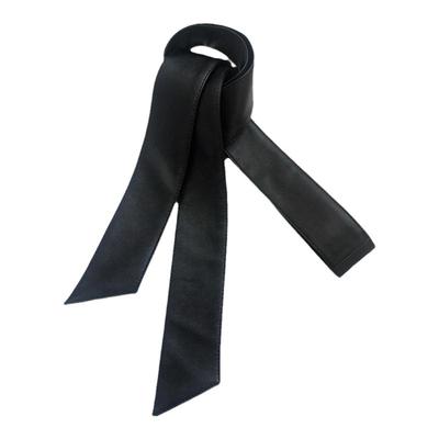 柔软真绵羊皮宽腰带皮草羽绒服