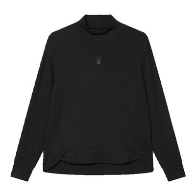 蜘蛛秋冬女圆领长袖T恤打底上衣