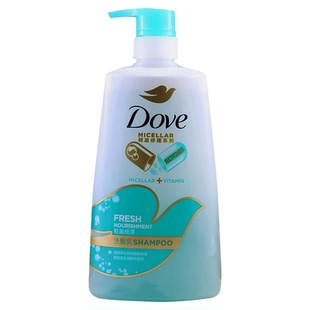 多芬DOVE深层修护去屑护理直顺轻润洗发乳680ML轻盈纯净进口港货