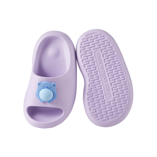 朴西儿童拖鞋女可爱宝宝凉拖男童夏季洗澡防滑防撞室内小孩拖鞋男