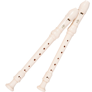 雅马哈竖笛乐器高音中音8八孔入门儿童德式笛子小学生专用英式23g