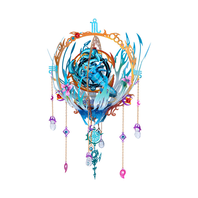 钢达星梦奇缘十二星座系列天蝎座3d立体金属拼图拼装模型节日礼物