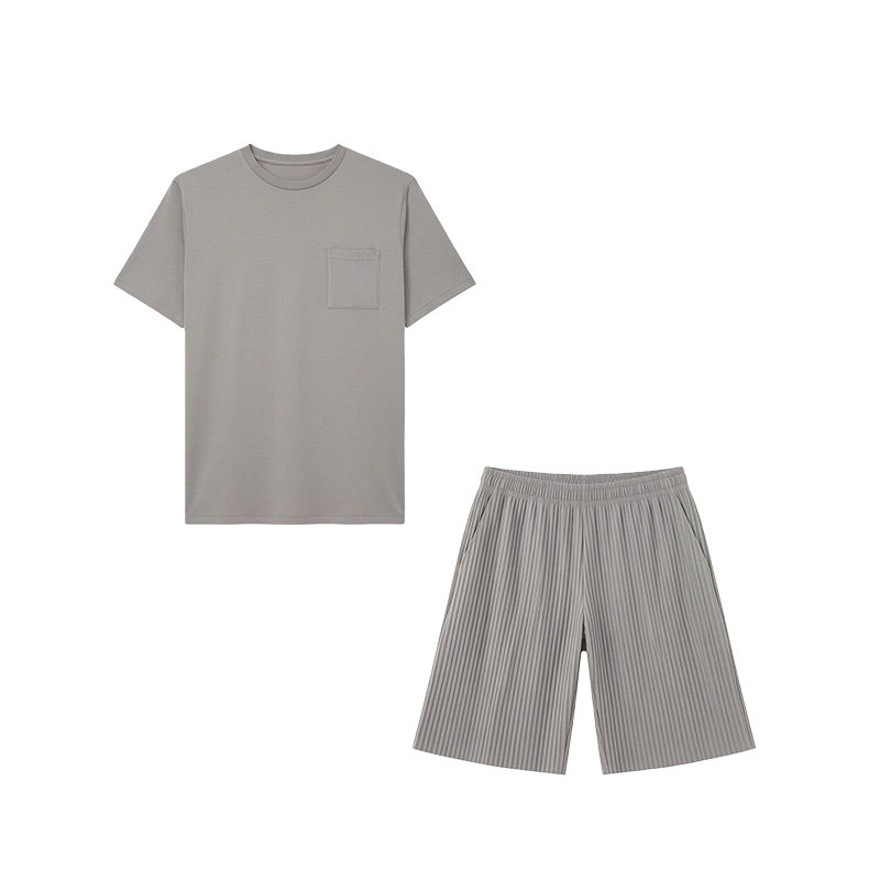 郁凡诗男士凉感短袖短裤家居服