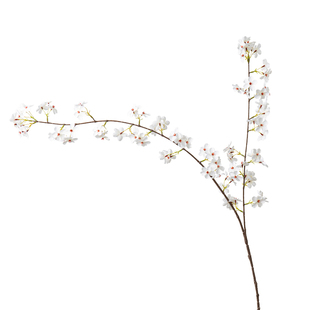 仿真野樱花客厅电视柜高级感逼真塑料花摆设桃花梨花婚礼布置假花