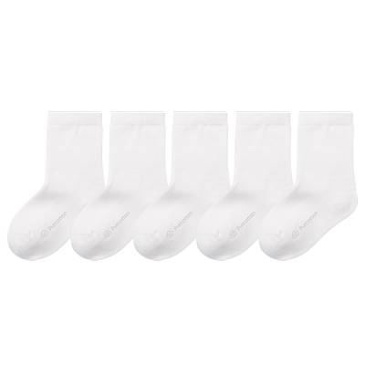 全棉时代儿童袜子开学校园小白袜