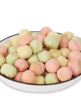 宠物磨牙零食彩色小馒头