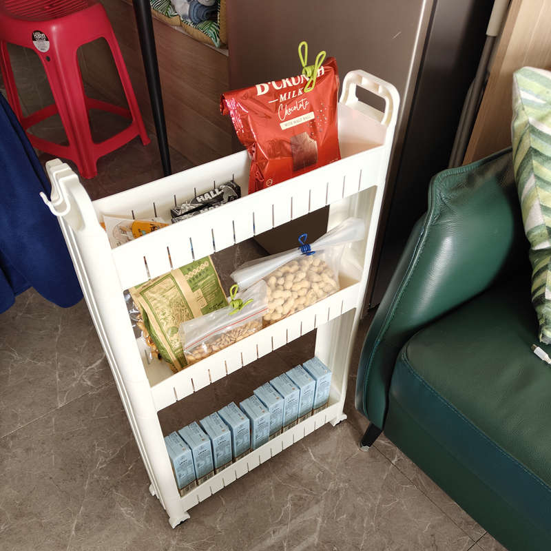 7cm夹缝置物架10公分窄架窄柜极窄夹缝柜厨房冰箱超窄缝隙收纳柜