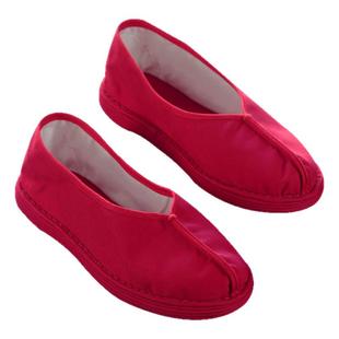 纯手工千层底布鞋女婚喜红色传统古风浅口透气鞋子平底汉服鞋