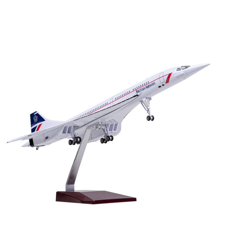 50CM新加坡航空协和客机模型