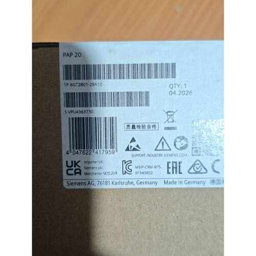 可维修读写器模块SIMATICRF340R读写器模块型号6GT28012BA10德国