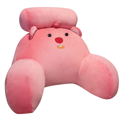 loopy床上靠垫靠枕抱枕腰靠护腰靠背送女友露比枕头露比loopy