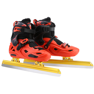 成人冰刀鞋可调滑冰鞋大学生短道速滑冰刀男专业速滑冰刀鞋女大码