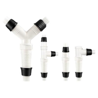 洗衣机排水管二合一下水三通接头