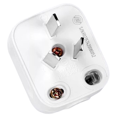 公牛三脚插头三极三相10A2500W可拆带接线安装插头GNT-10电源插头