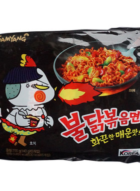 韩国超辣爽口多种口味火鸡面