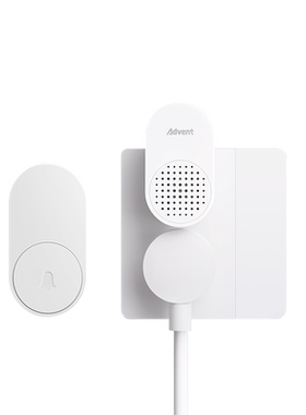 全新升级迷你声音更大自发电门铃