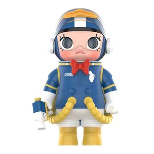 POPMART泡泡玛特SPACE MOLLY唐老鸭黛丝400%潮玩大娃摆件MEGA手办